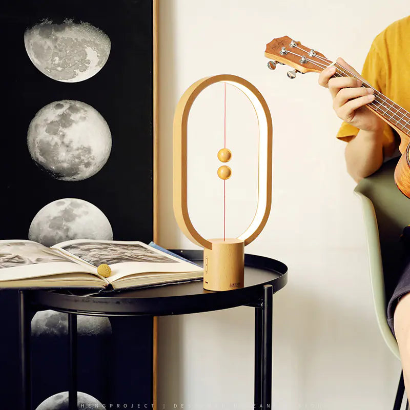 HENGPRO Magnetic Levitation Balance Lamp - Creative Night Light
