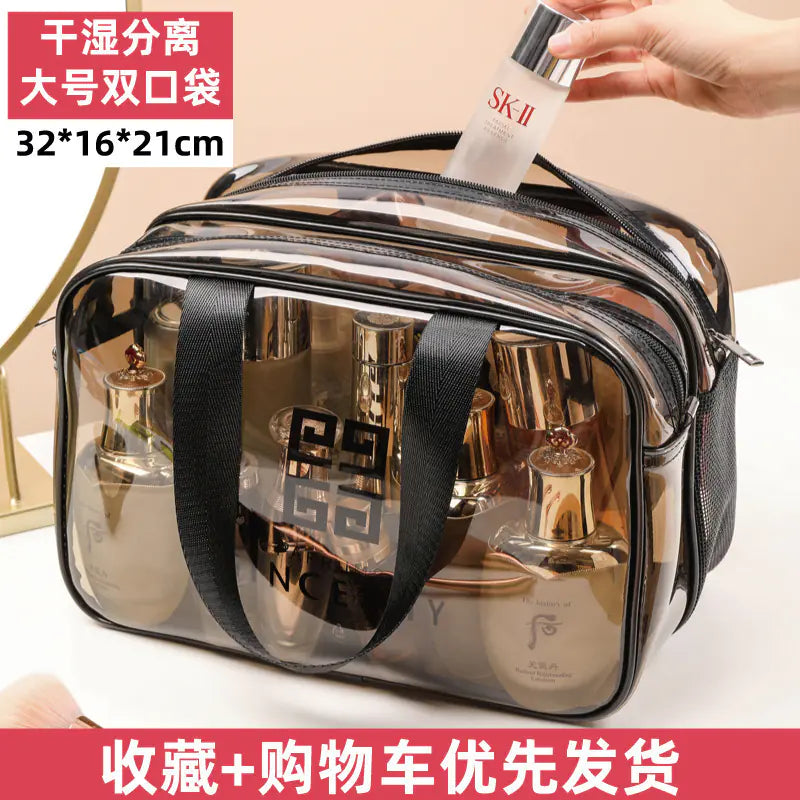 Portable Waterproof Makeup Bag for Travel and Gym