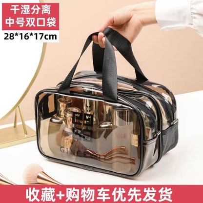Portable Waterproof Makeup Bag for Travel and Gym