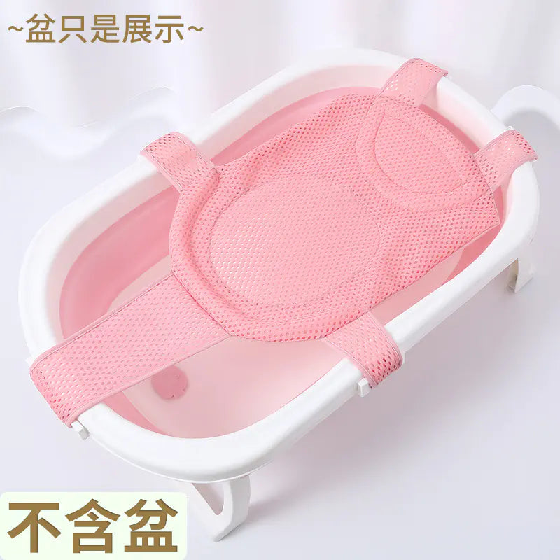 Foldable Baby Bathtub Set for Newborns and Kids