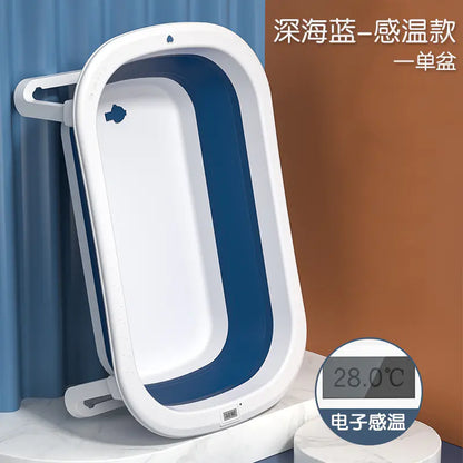 Foldable Baby Bathtub Set for Newborns and Kids