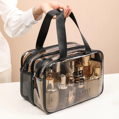Portable Waterproof Makeup Bag for Travel and Gym