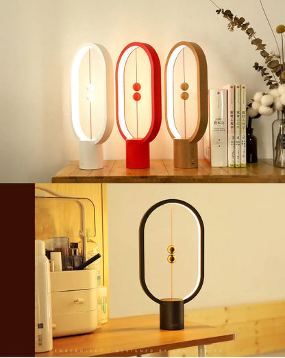 HENGPRO Magnetic Levitation Balance Lamp - Creative Night Light