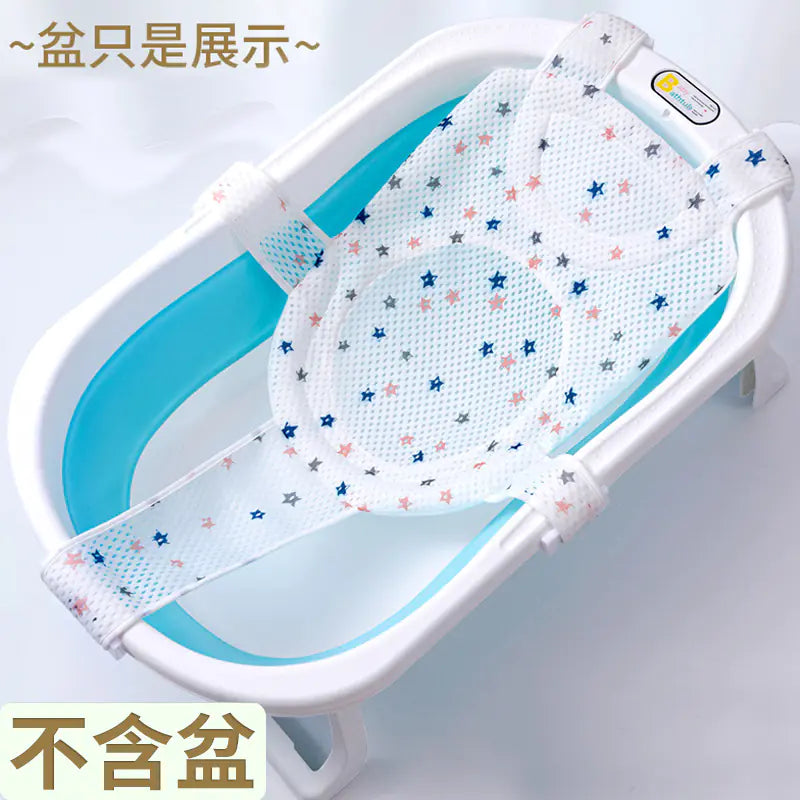 Foldable Baby Bathtub Set for Newborns and Kids