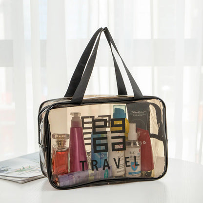 Portable Waterproof Makeup Bag for Travel and Gym