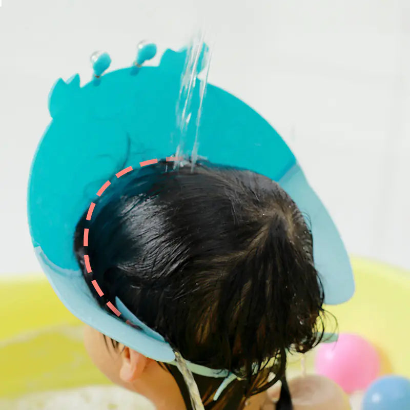 Adjustable Baby Shower Cap for Water Protection