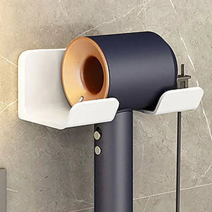 Bathroom Hair Dryer Holder - No Drill Multi-Function Rack