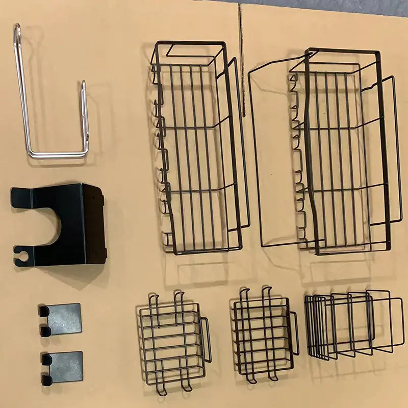 Wall-Mounted Shower Storage Rack for Bathroom