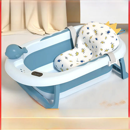 Foldable Baby Bathtub Set for Newborns and Kids