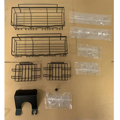 Wall-Mounted Shower Storage Rack for Bathroom