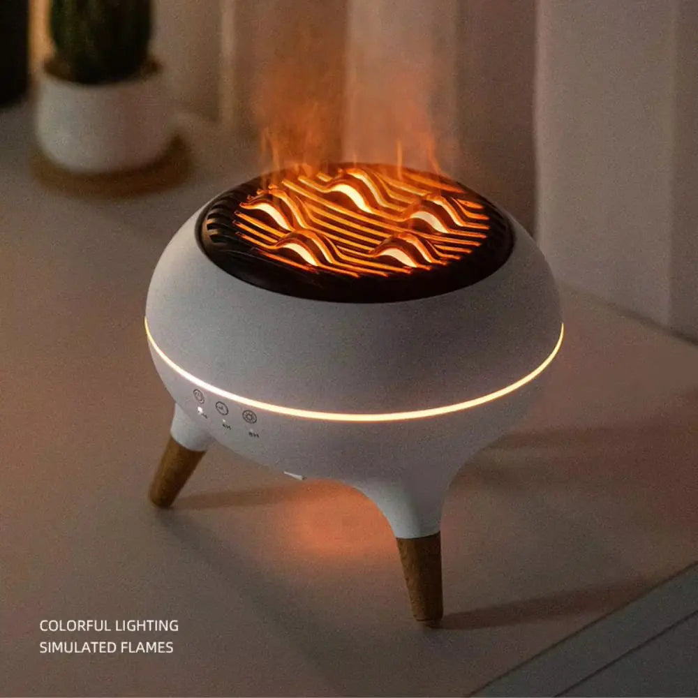 Flame Effect LED Aromatherapy Diffuser