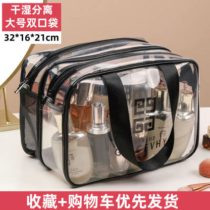 Portable Waterproof Makeup Bag for Travel and Gym